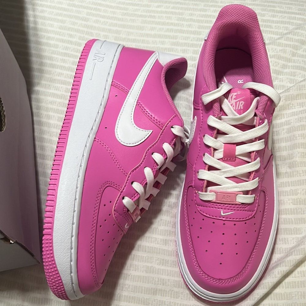 NIB Nike Air Force 1 GS Playfull pink FV5948-600 - Picture 2 of 6